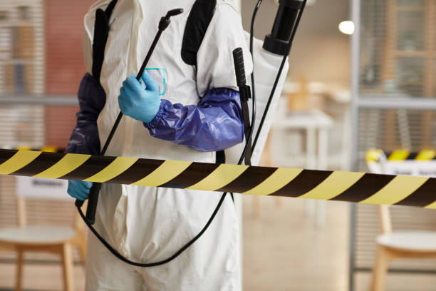 Professional Crime Scene Cleanup technician working in Fenwick, MI